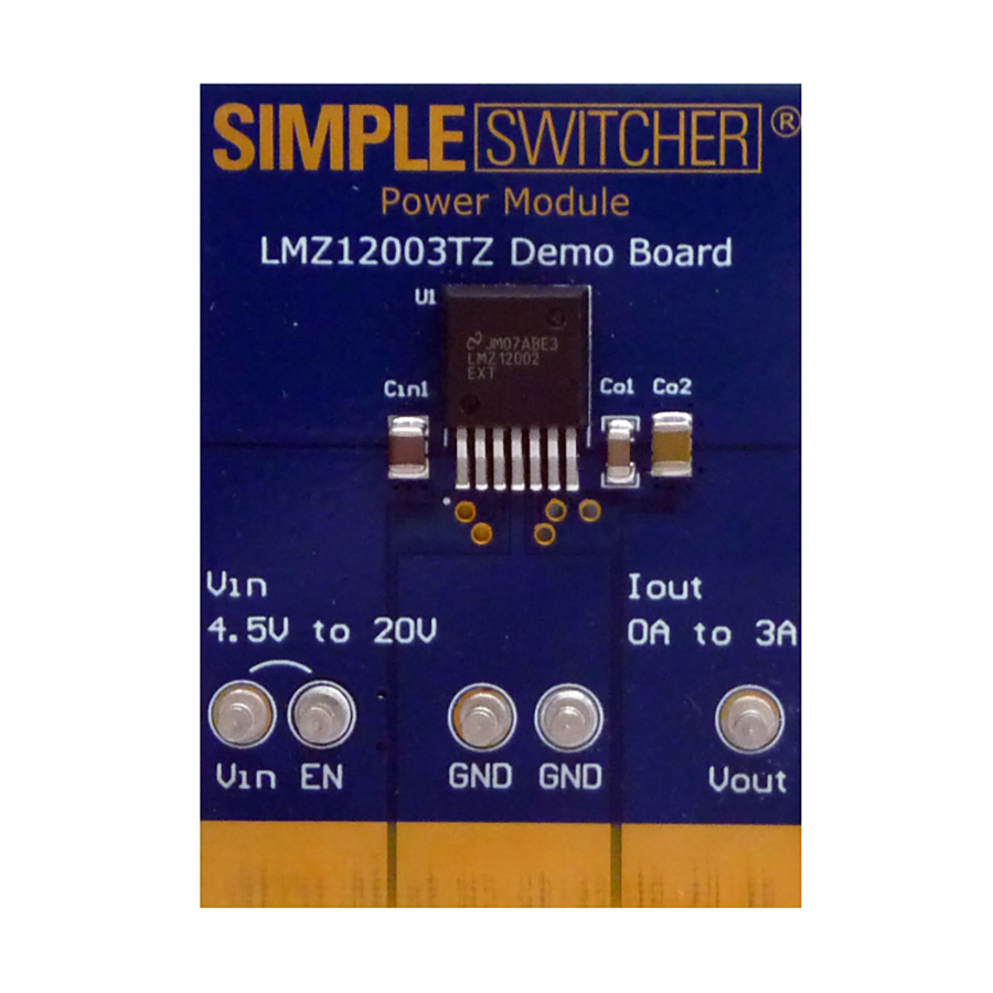 LMZ12003DEMO/NOPB-Texas Instruments